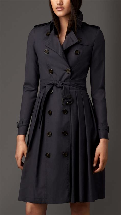 navy burberry trench coat|burberry trench coat wool collar.